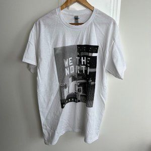 Toronto Raptors Home Opener T-Shirt Black and White